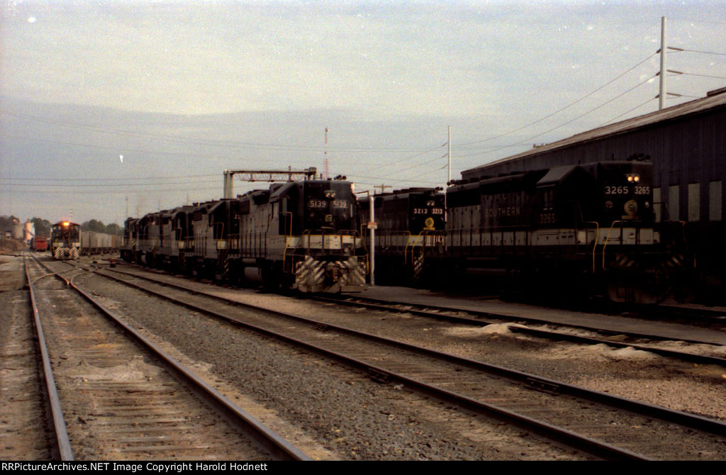 The fuel racks are full at Glenwood Yard